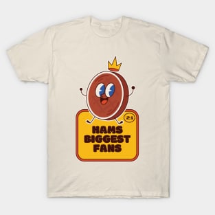 Cartoon Hams Biggest Fans T-Shirt